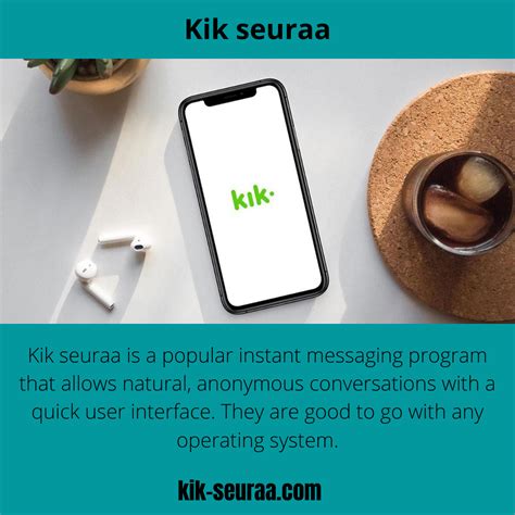 kik seura|Kik seuraa